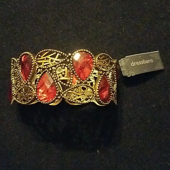 Red gemstone bracelet - Picture 1 of 5